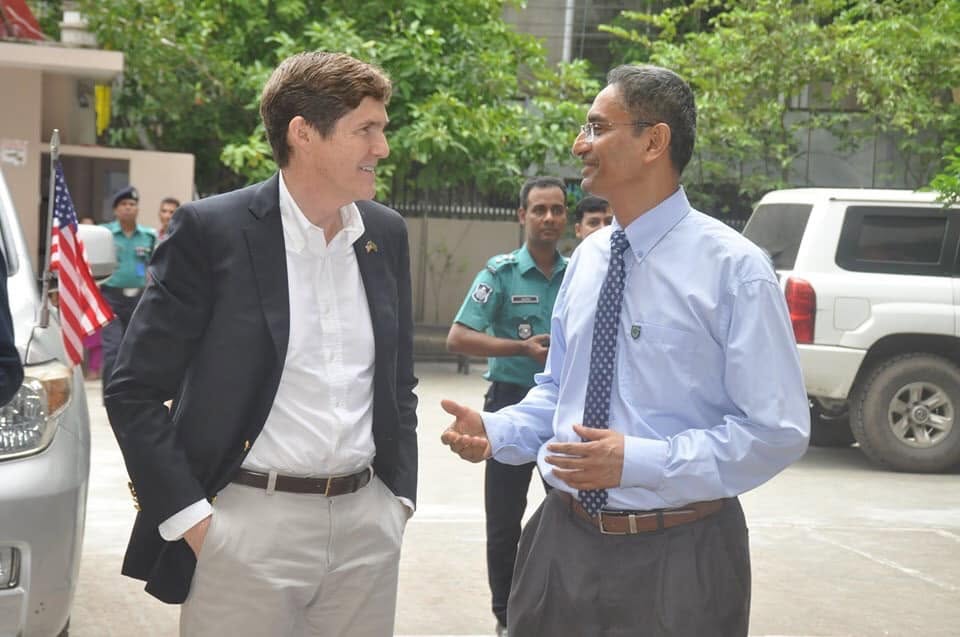 U.S. Ambassador Earl R. Miller Visits Jahanara Israil School & College
